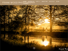 Tablet Screenshot of frankwoodphotography.co.uk